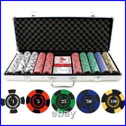 Exclusive 9.5g Roman Times True Clay Poker Chip Set (500pcs)