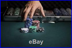 Fat Cat 11.5 Gram Texas Hold'Em Clay Poker Chip Set With Aluminum Case, 500 Str