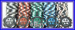 JP Commerce 500 PC Pro Poker Clay Set Sports