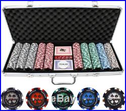JP Commerce 500 Piece Pro Poker Clay Set