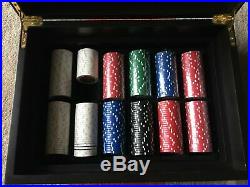Las Vegas Classics Modern Poker Boxes Set. Includes 490 Clay Chips-125 are New