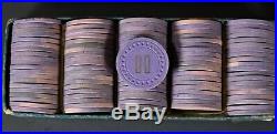 Lot 363 Vintage Clay Monogram DO Casino Gambling Poker Chip Possible Illegal