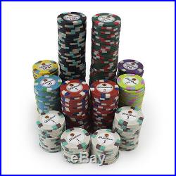 NEW 1000 PC Showdown 13.5 Gram Clay Poker Chips Bulk Lot Mix or Match Chips