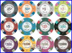 NEW 300 PC Poker Knights 13.5 Gram Clay Poker Chips Bulk Lot Mix or Match Chips