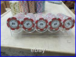 NEW 600 Monte Carlo Smooth 14 Gram Clay Poker Chips Bulk Pick Your Chips