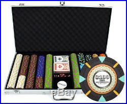 NEW 750 PC The Mint 13.5 Gram Clay Poker Chips Set Aluminum Case Pick Your Chips