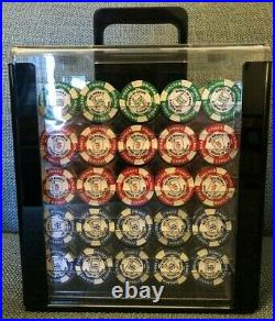NEW Set Of 900 Big Mama's 11 Gram Clay Poker Chips & Case