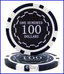 New Bulk Lot of 1000 Eclipse 14g Clay Poker Chips Pick Denominations