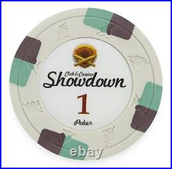 New Bulk Lot of 200 Showdown 13.5g Clay Poker Chips Pick Denominations