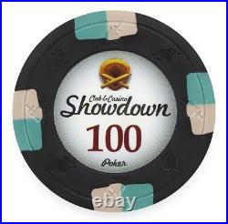 New Bulk Lot of 200 Showdown 13.5g Clay Poker Chips Pick Denominations