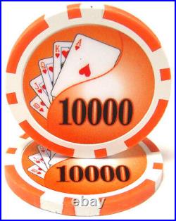 New Bulk Lot of 300 Yin Yang 13.5g Clay Poker Chips Pick Denominations