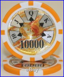 New Bulk Lot of 500 Ben Franklin 14g Clay Poker Chips Pick Denominations