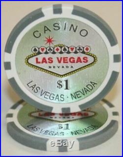New Bulk Lot of 500 Las Vegas 14g Clay Poker Chips Pick Denominations