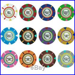 New Bulk Lot of 500 The Mint 13.5g Clay Poker Chips Pick Denominations