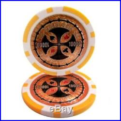 New Bulk Lot of 500 Ultimate 14g Clay Poker Chips Pick Denominations