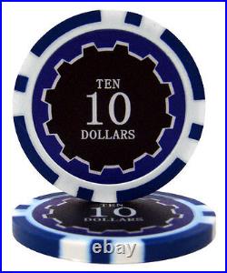 New Bulk Lot of 750 Eclipse 14g Clay Poker Chips Pick Denominations
