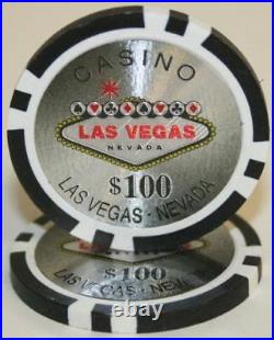 New Bulk Lot of 750 Las Vegas 14g Clay Poker Chips Pick Denominations
