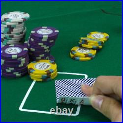 New Bulk Lot of 750 Monaco Club 13.5g Clay Poker Chips Pick Denominations