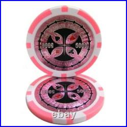 New Bulk Lot of 750 Ultimate 14g Clay Poker Chips Pick Denominations