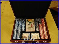 NewWorld Poker Tour 400 Piece 11.5 Gram Official WPT Clay Chip Set with Case