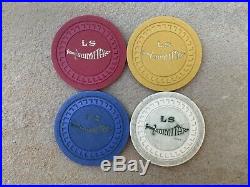 Old Clay Scimitar Poker Chips