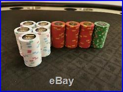 Paulson Clay Casino Poker Chips x 180