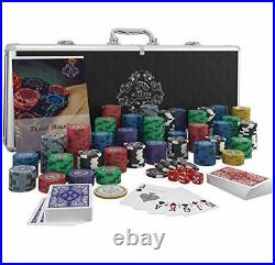 Poker Case'Tony' with 500 Clay Poker Chips Premium pokerset for cashgame