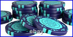 - Poker Case with 300 Clay Poker Chips Corrado without Values