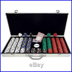 Professional Clay Chips Poker Set Las Vegas Case Texas Chip 13 Grams Lot Hold Em