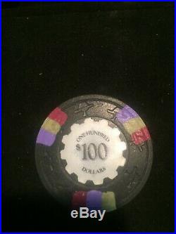 Protege SIDEPOT Clay Poker Chip $100 (100) THIS LINE HAS BEEN DISCONTINUED