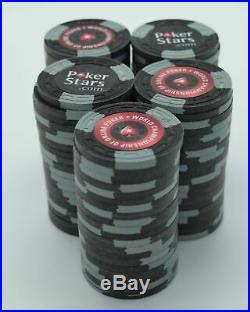 Set of 100 World Championship of Online Poker Chips A Mold Made by ASM