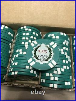 Sidepot BCC Protege Clay Poker Chips 100/$25