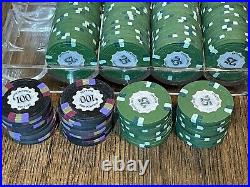 Sidepot BCC Protege Clay Poker Chips 100/$25 100/$100 Discontinued Rare