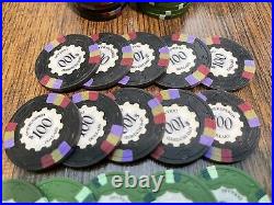 Sidepot BCC Protege Clay Poker Chips 100/$25 100/$100 Discontinued Rare