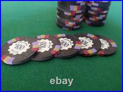 Sidepot BCC Protege Clay Poker Chips 40/$100 Rare Discontinued