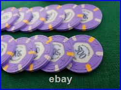Sidepot BCC Protege Clay Poker Chips 98/$500 Discontinued Rare