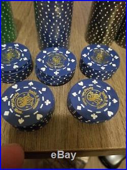 Smith and Wesson Clay Poker Chips Rare, Collectable