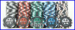 Versa Games 500 13.5G Pro Poker Clay Poker Chip Set Casino Quality Clay Poker