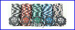 Versa Games 500 13.5g Pro Poker Clay Poker Chip Set Casino Quality Clay Pok