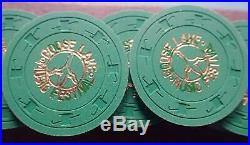 Vintage 100 Goose Lake Music Festival Tickets Tophat & Cane Clay Poker Chips