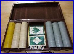 Vintage 290+ Casino's Promo Clay Poker Chip Set Sands Caesars Stardust Grand