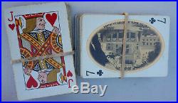 Vintage Poker Clay Chips & Hotel Del Monte Playing Cards Set with Wood Case 270