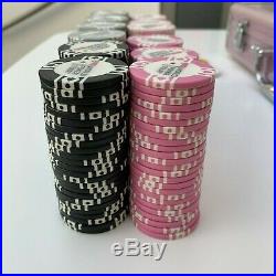 World Poker Tour 300 Clay Chip Set Rose Gold Limited Edition Rare Pink WPT EPT