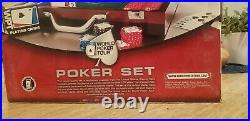 World Poker Tour 400 11.5 Gram Official WPT Clay Filled Chips Poker Set