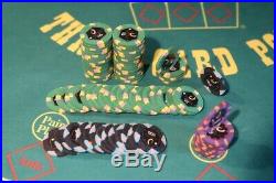X 90 HORSESHOE CLEVE 25 100 500 Paulson Clay Poker Chip Jeton Casino Token